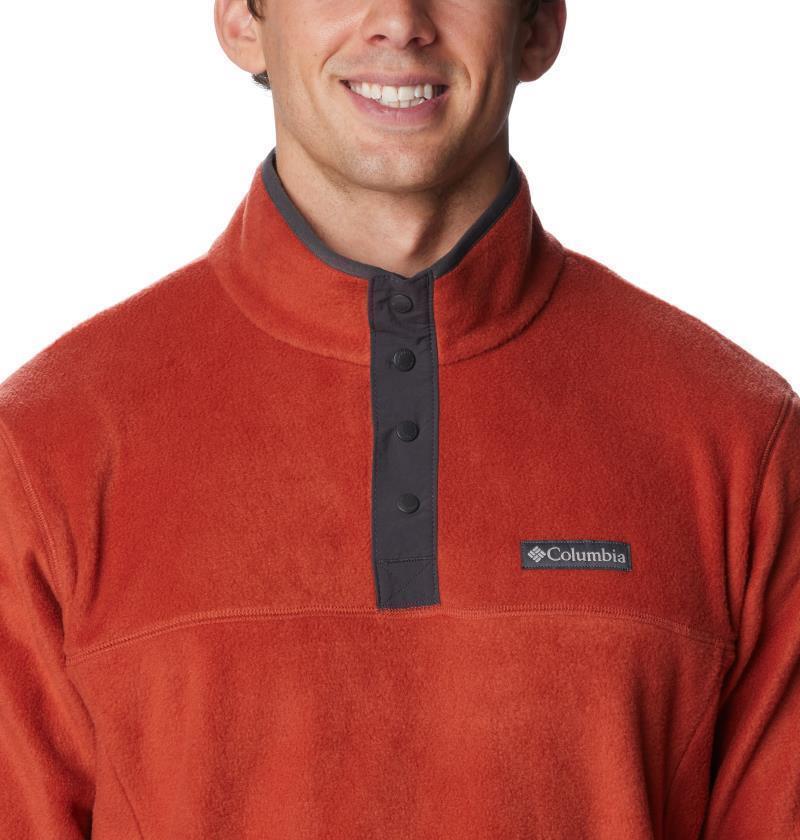Steens Mountain Half Snap - Mens - Warp Red / Shark 5