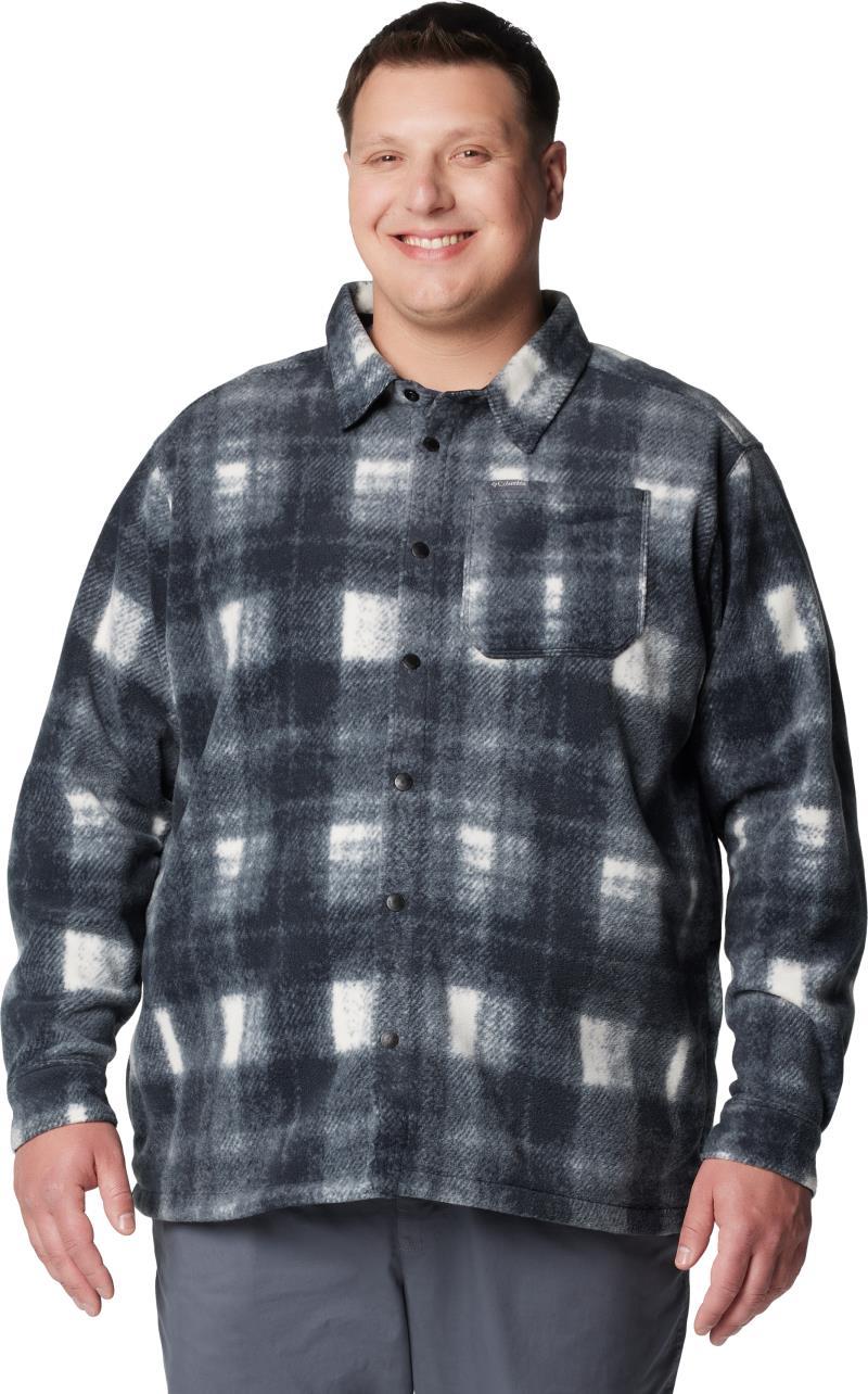 Steens Mountain Printed Shirt Jacket II, Extended - Mens - chalk omblur 1
