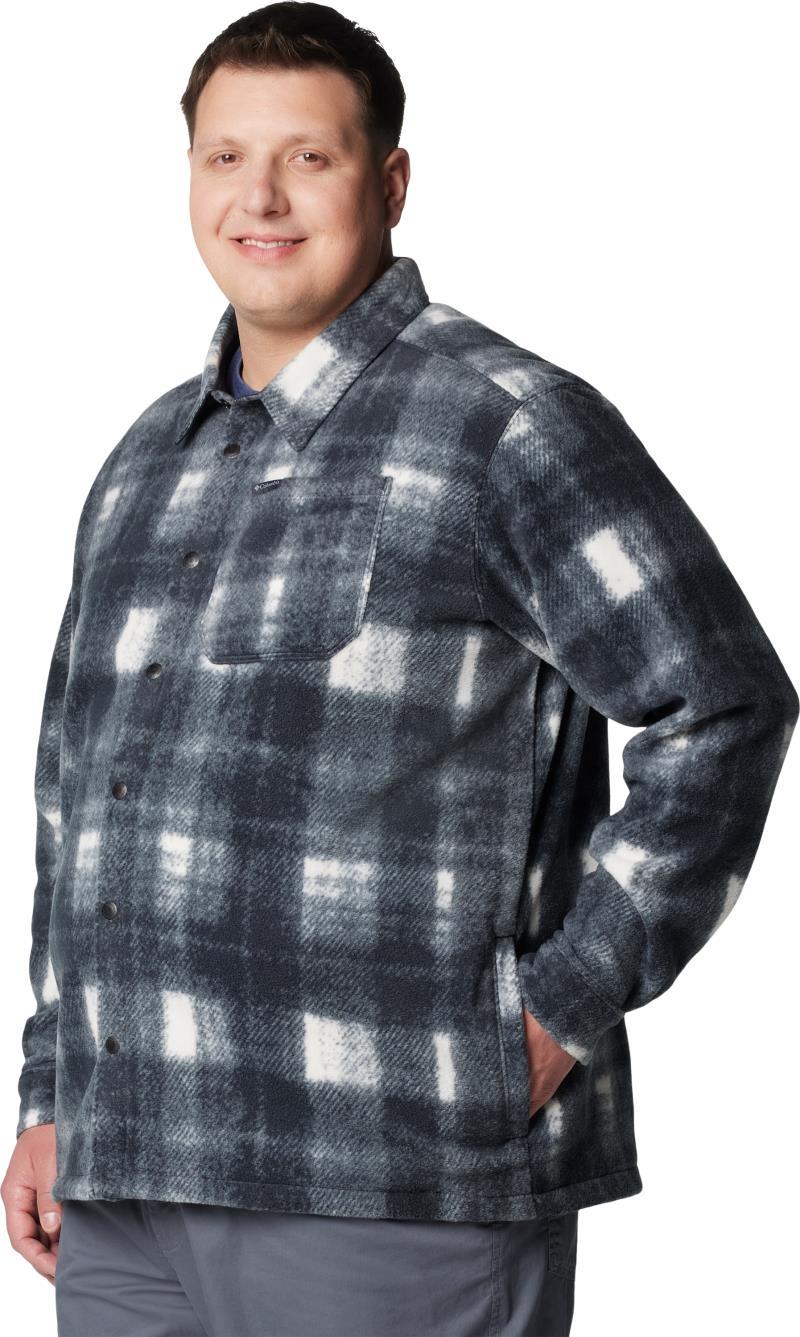 Steens Mountain Printed Shirt Jacket II, Extended - Mens - chalk omblur 1