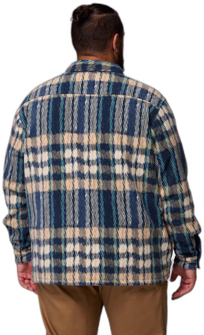 Steens Mountain Printed Shirt Jacket II, Extended - Mens - collegiate navy herringplaid 1