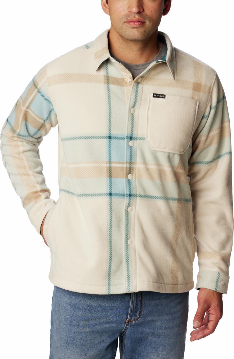 Steens Mountain Printed Shirt Jacket - Mens - Dark Stone Super Mega Print 1