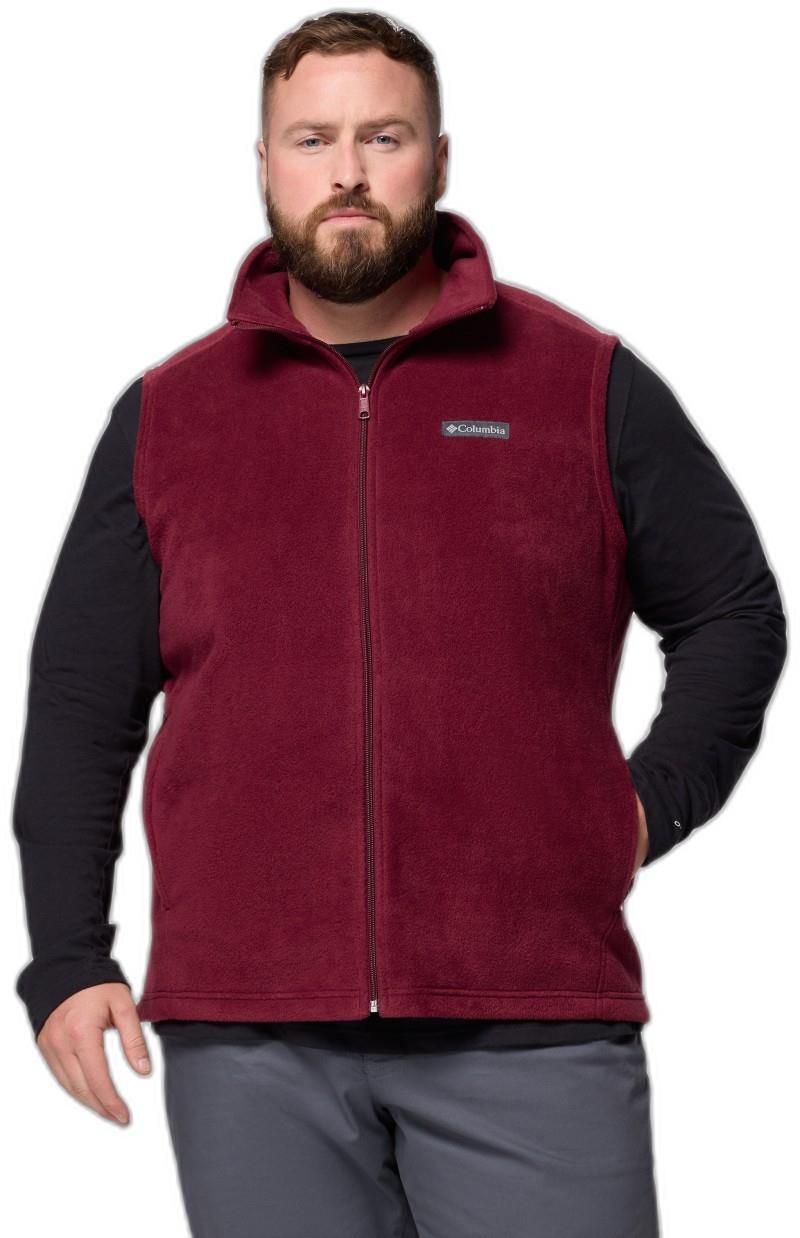Steens Mountain Vest, Extended - Mens - rich wine 1