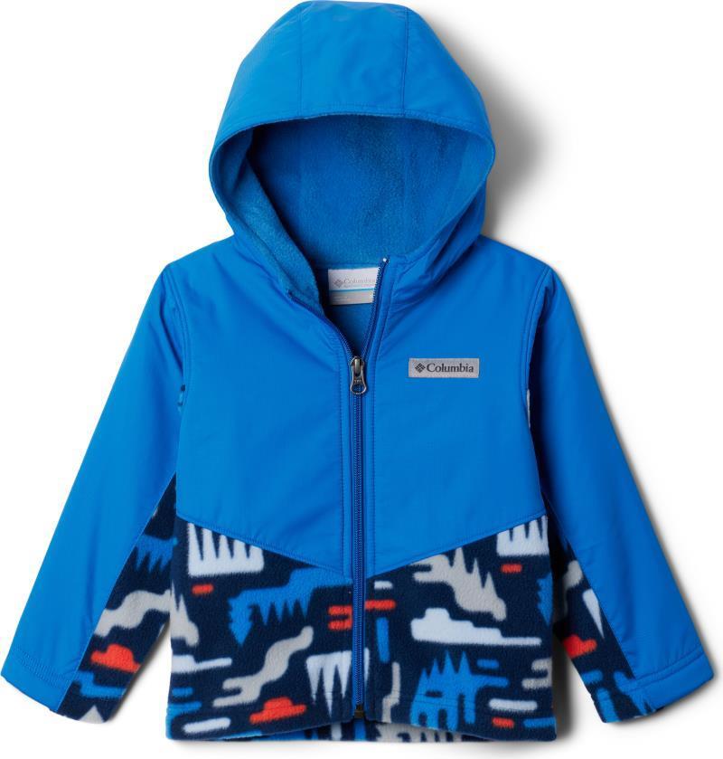 Steens Mt II Overlay Hoodie - Toddler - Collegiate Navy Highland / Bright Indigo 1