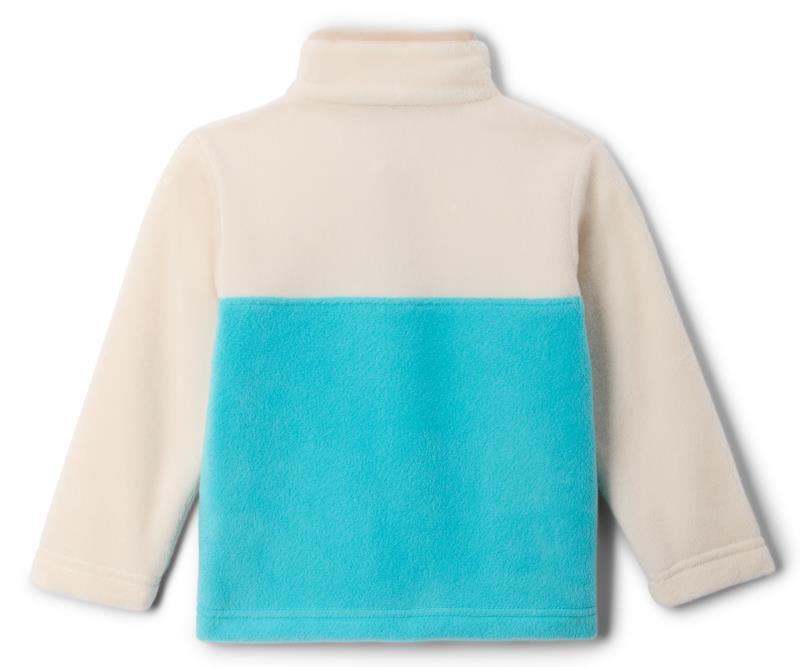 Steens Mtn II 1/4 Snap Fleece Pullover - Toddler - Geyser / Chalk 2
