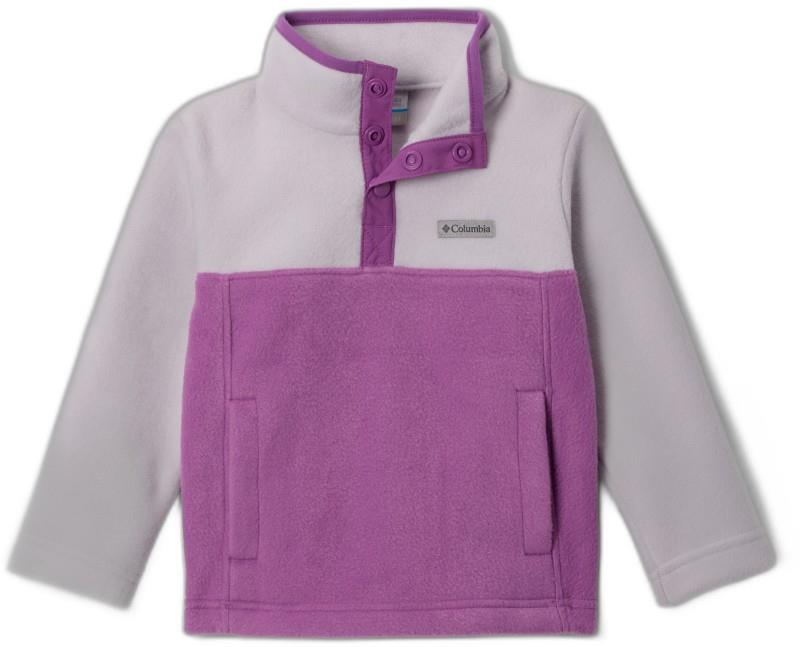 Steens Mtn II 1/4 Snap Fleece Pullover - Toddler - razzle / lavender pearl 1
