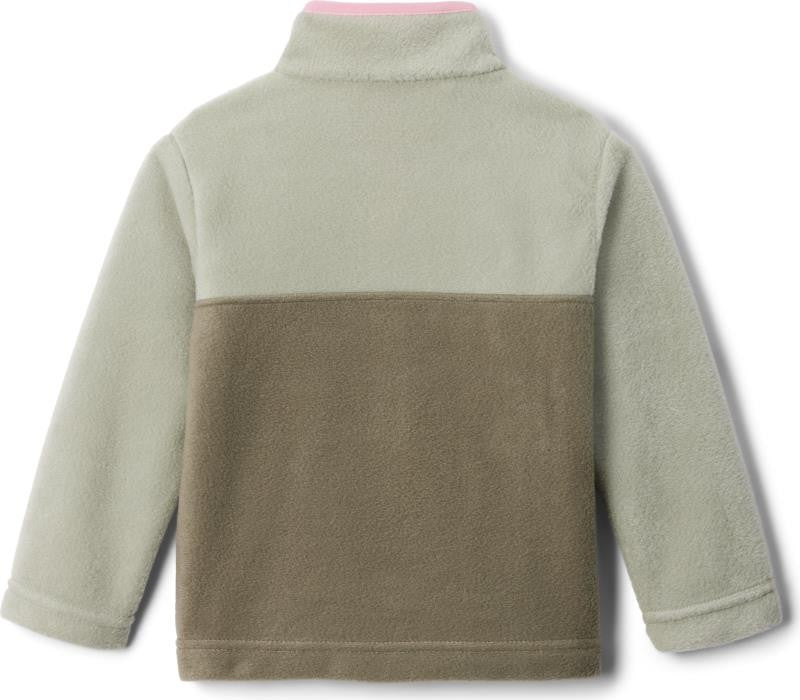 Steens Mtn II 1/4 Snap Fleece Pullover - Toddler - stone green / safari 1