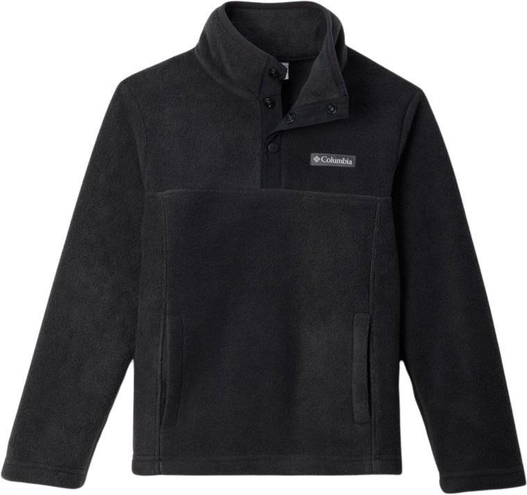 Steens Mtn II 1/4 Snap Fleece Pullover - Youth - Black 1