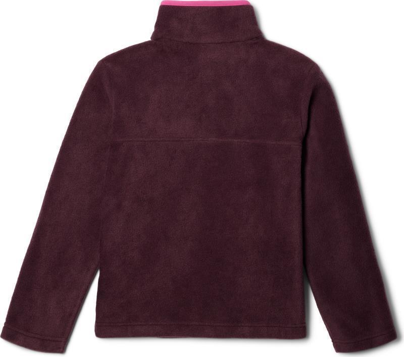 Steens Mtn II 1/4 Snap Fleece Pullover - Youth - Moonvista / Pink Ice 2