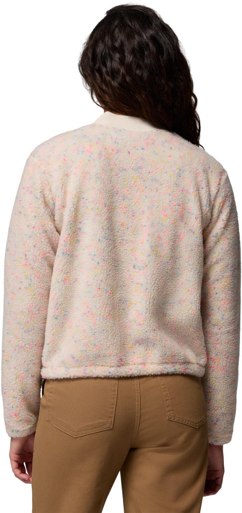 Stellar Path Fleece Bomber Full-Zip - Womens - chalk 1