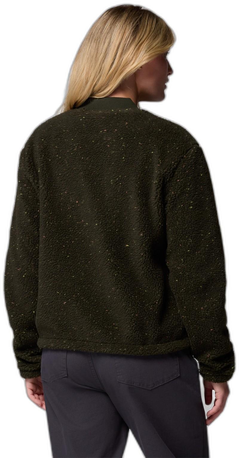 Stellar Path Fleece Bomber Full-Zip - Womens - greenscape 1