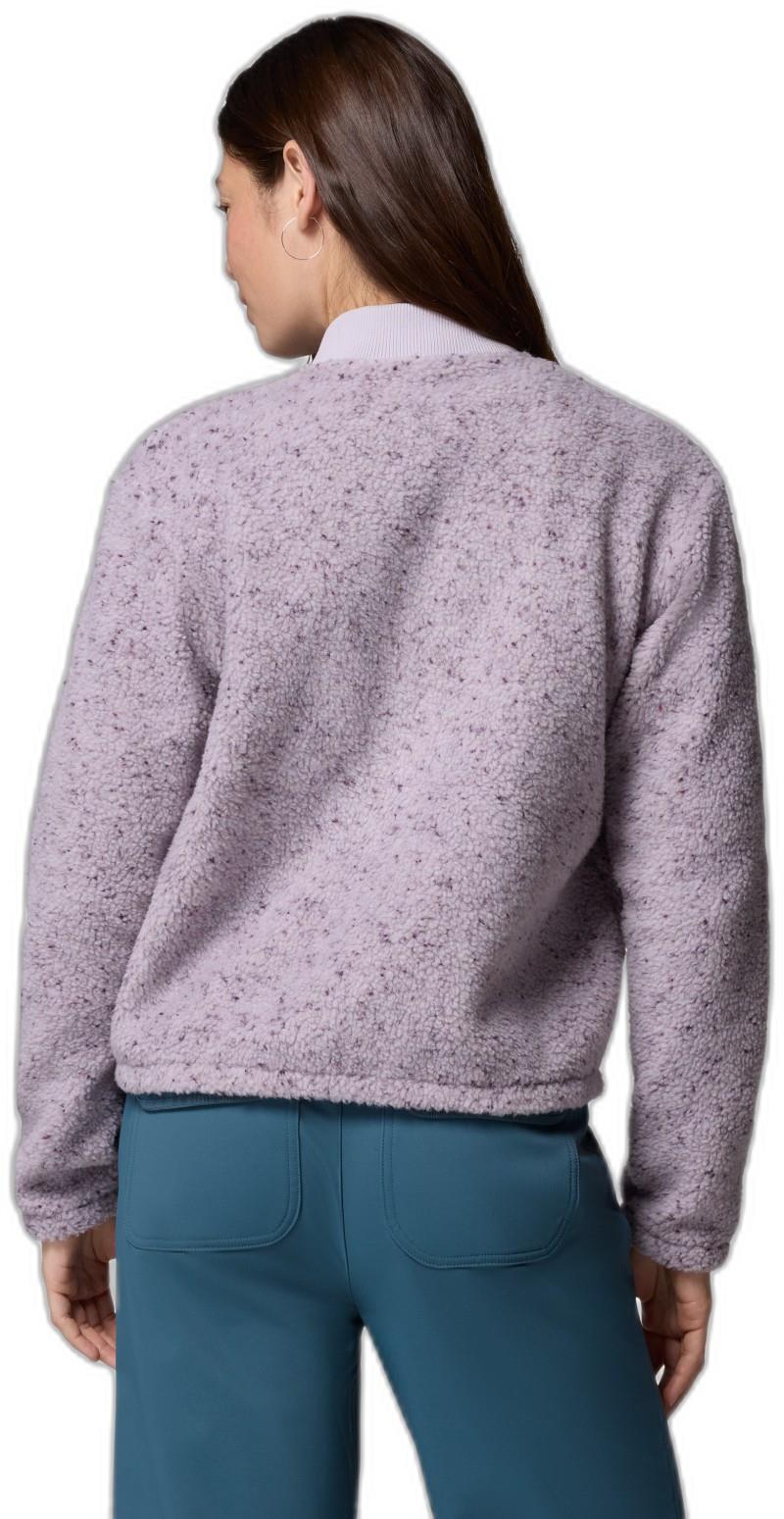 Stellar Path Fleece Bomber Full-Zip - Womens - lavender pearl / shale purple 1