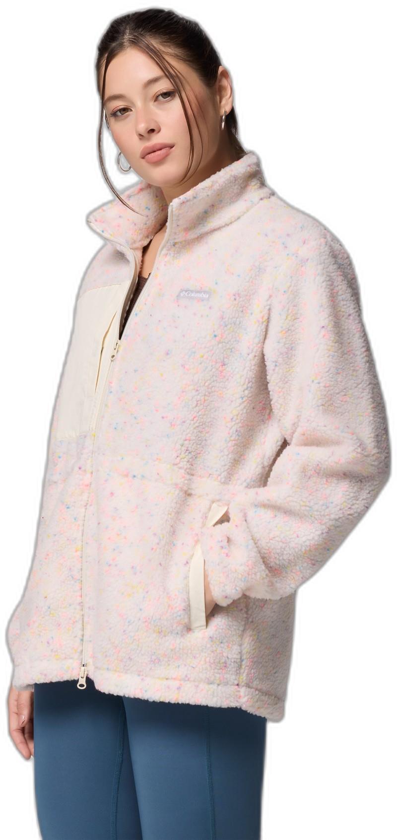 Stellar Path Fleece Full-Zip - Womens - sea salt 1