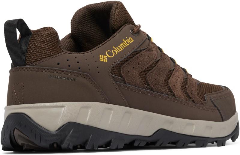 Strata Trail Low Waterproof Wide, Extended - Mens - cordovan / golden yellow 1
