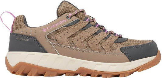 Strata Trail Low Waterproof Wide, Extended - Womens - wet sand / berry patch 1