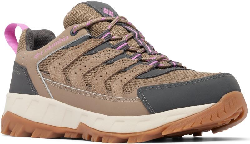 Strata Trail Low Waterproof Wide, Extended - Womens - wet sand / berry patch 1
