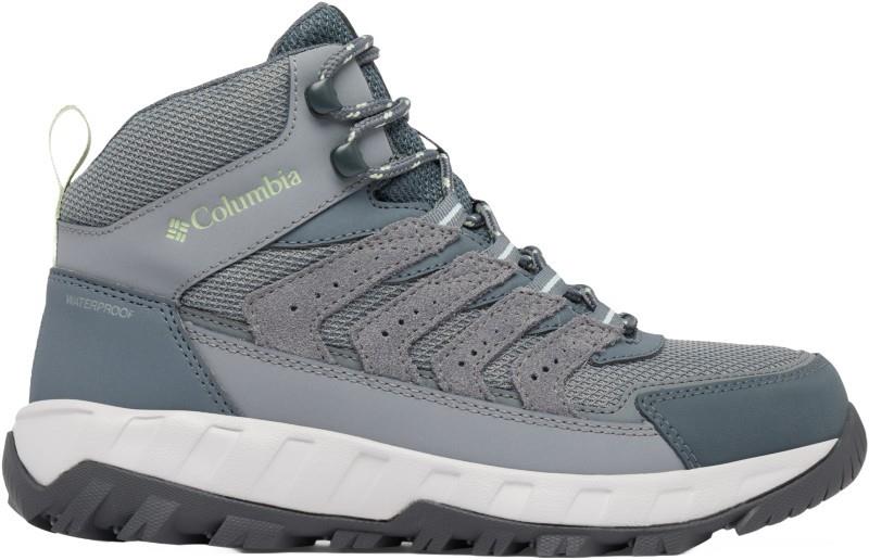 Strata Trail Mid Waterproof - Womens - grey steel / sage leaf 1