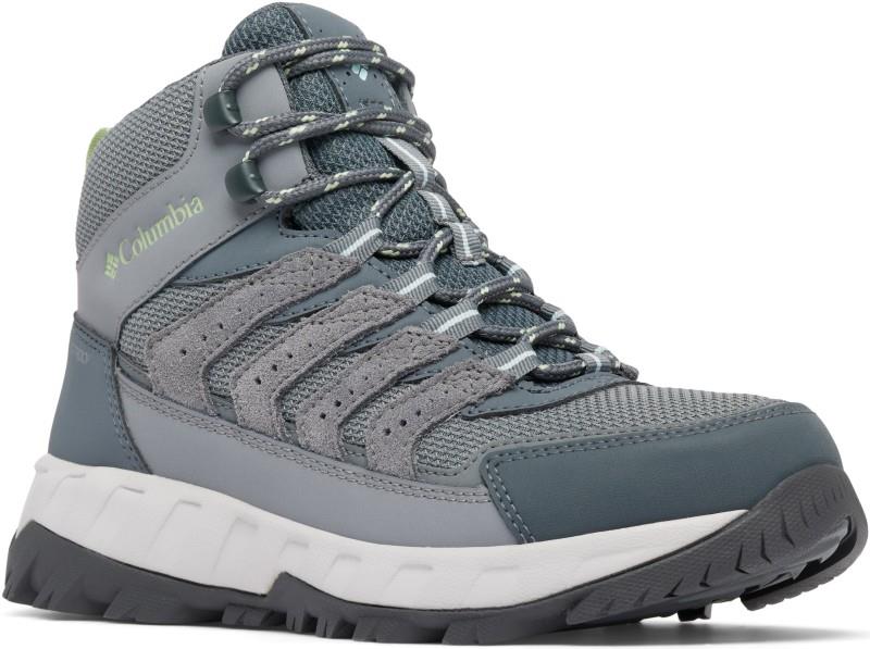 Strata Trail Mid Waterproof - Womens - grey steel / sage leaf 1