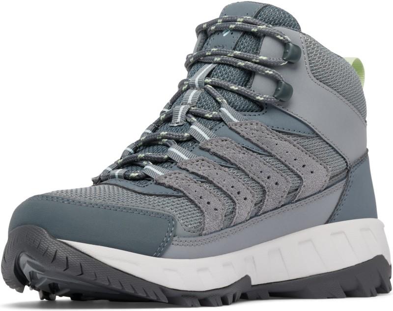 Strata Trail Mid Waterproof - Womens - grey steel / sage leaf 1