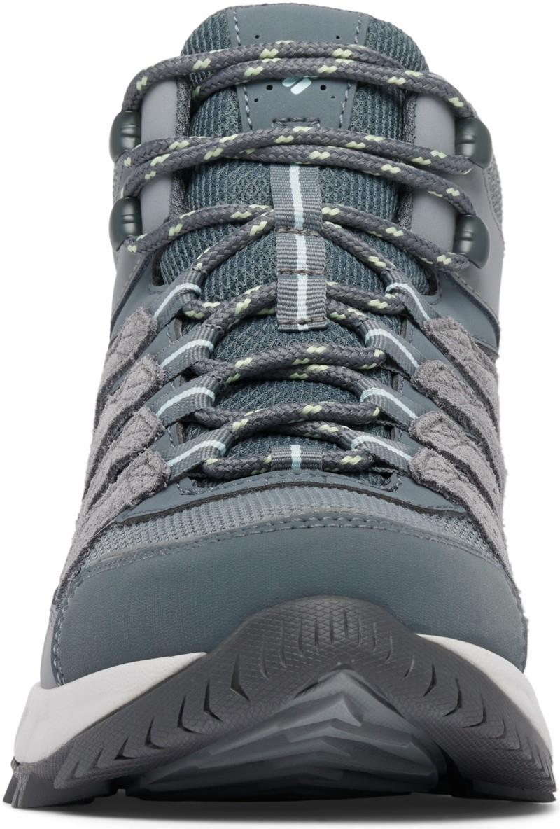 Strata Trail Mid Waterproof - Womens - grey steel / sage leaf 1