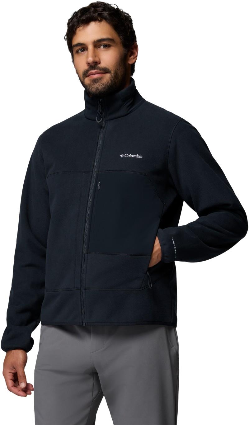 Street Commuter II Full-Zip Fleece Jacket - Mens - black 1