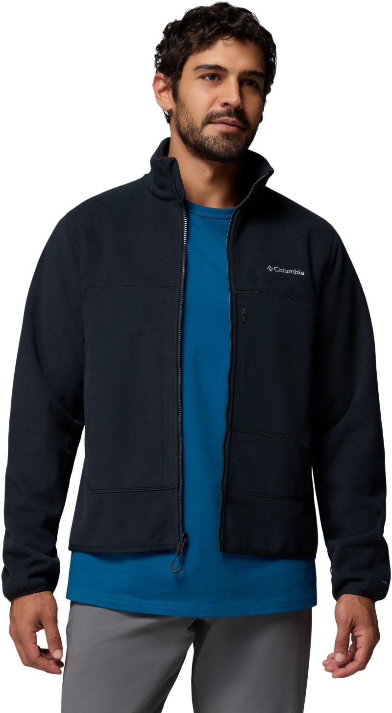 Street Commuter II Full-Zip Fleece Jacket - Mens - black 1