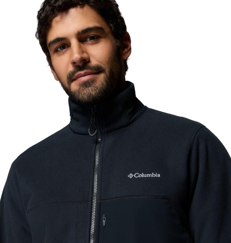 Street Commuter II Full-Zip Fleece Jacket - Mens - black 1