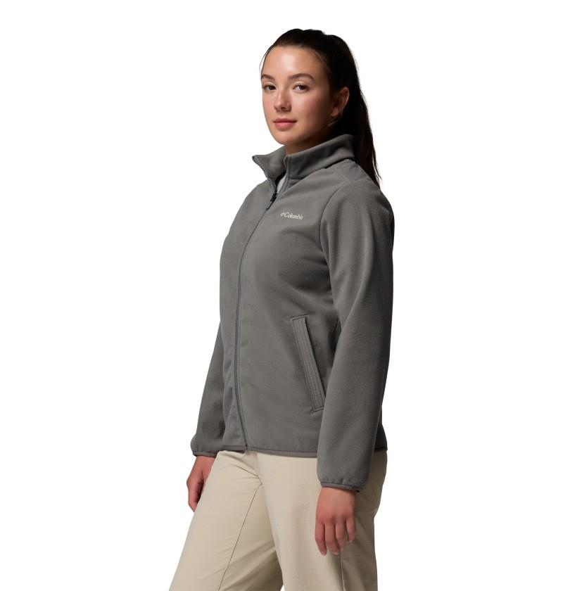 Street Commuter II Full-Zip Fleece Jacket - Womens - charcoal 1