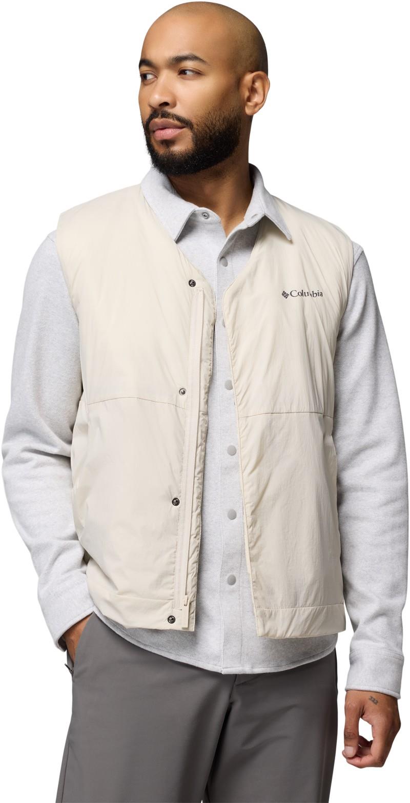 Street Heights Padded Vest - Mens - dark stone 1
