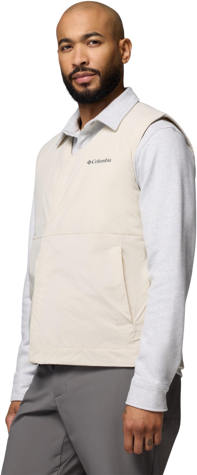 Street Heights Padded Vest - Mens - dark stone 1