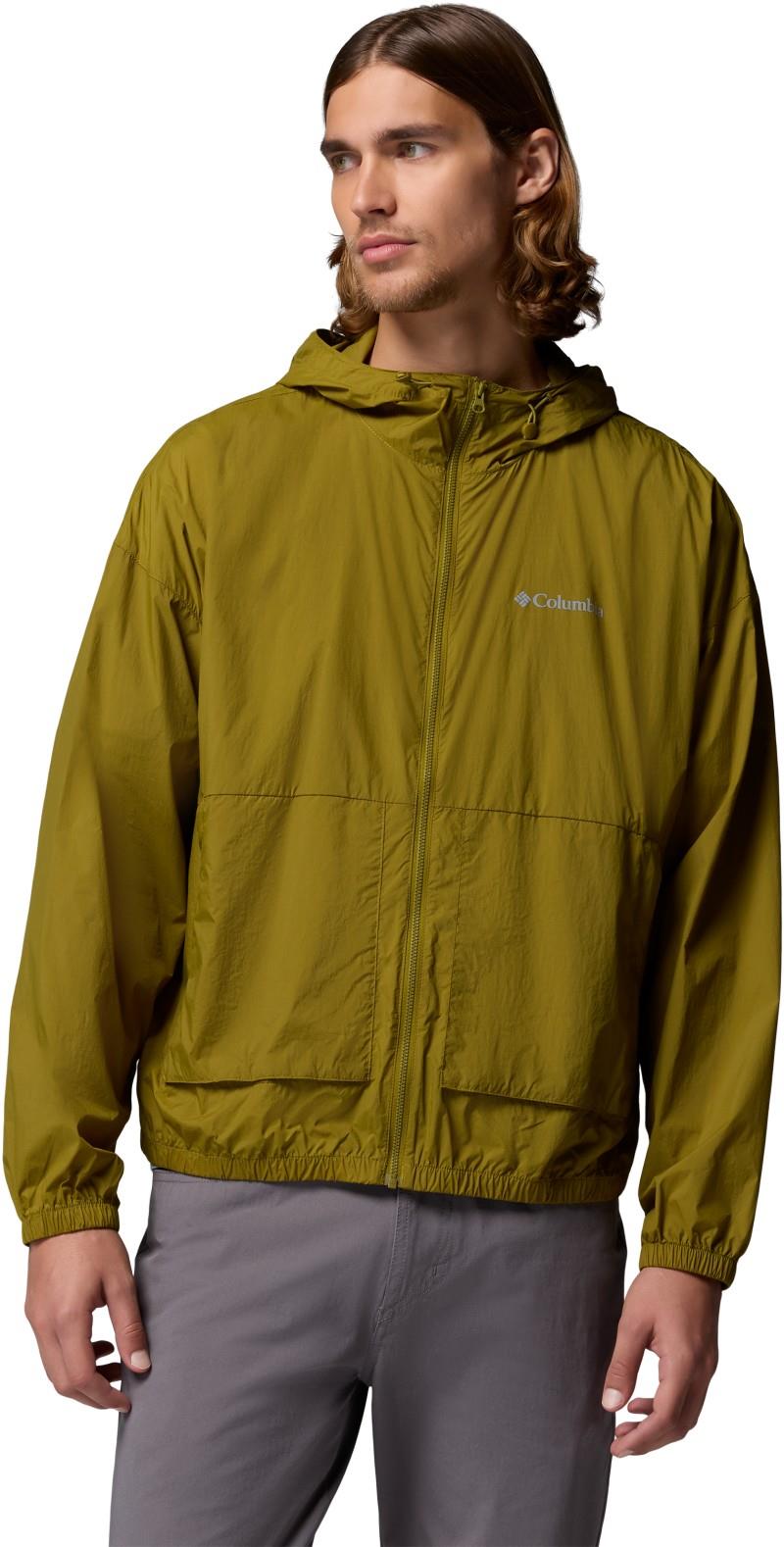Street Heights Windbreaker - Mens - mossy green 1