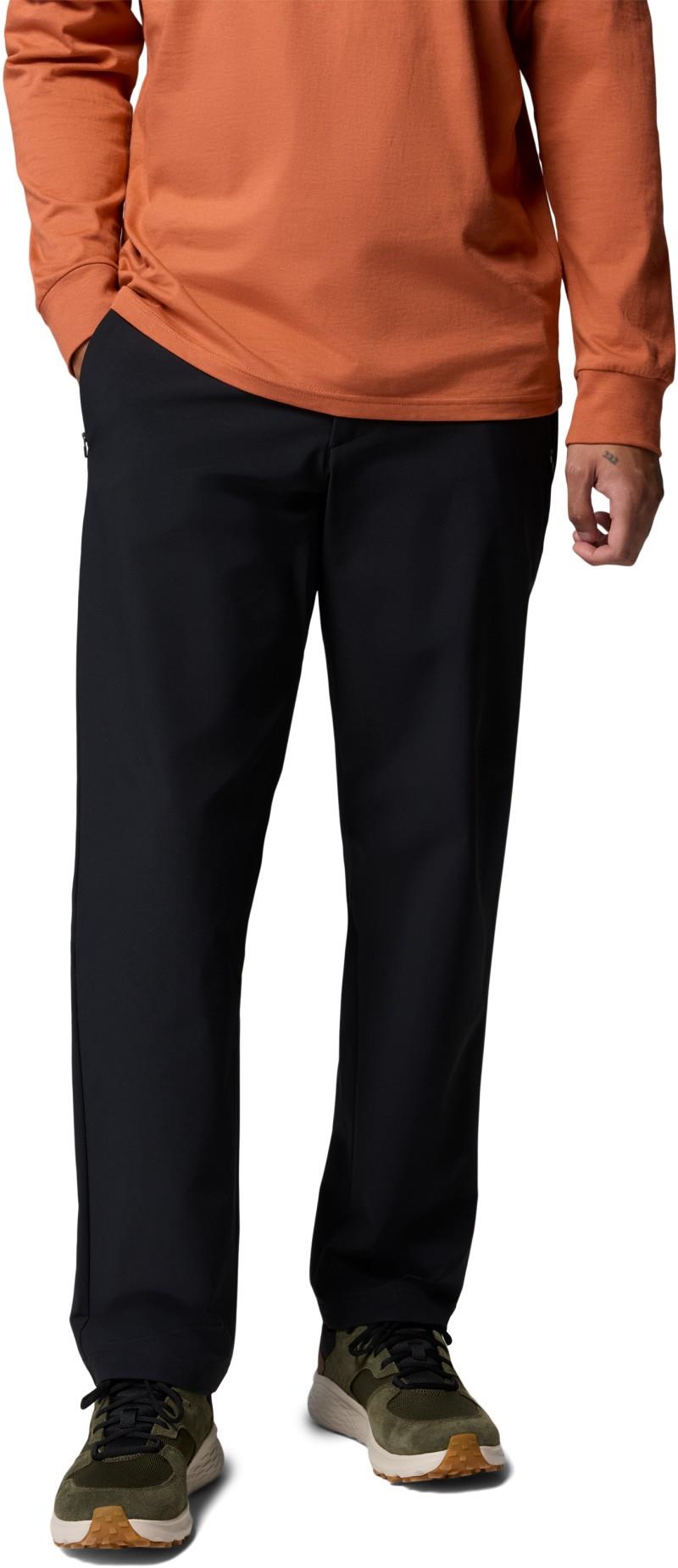 Street Transit Softshell Pants, 32" Inseam - Mens - black 1