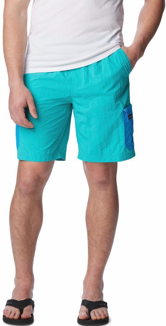 Summerdry Brief Shorts, 9" Inseam - Mens - Bright Aqua 1