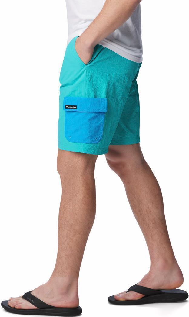 Summerdry Brief Shorts, 9" Inseam - Mens - Bright Aqua 3