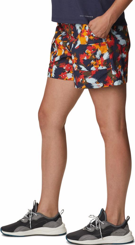 Summerdry Cargo Shorts, 3" Inseam - Womens - Nocturnal Typhoon Blooms Multi 3