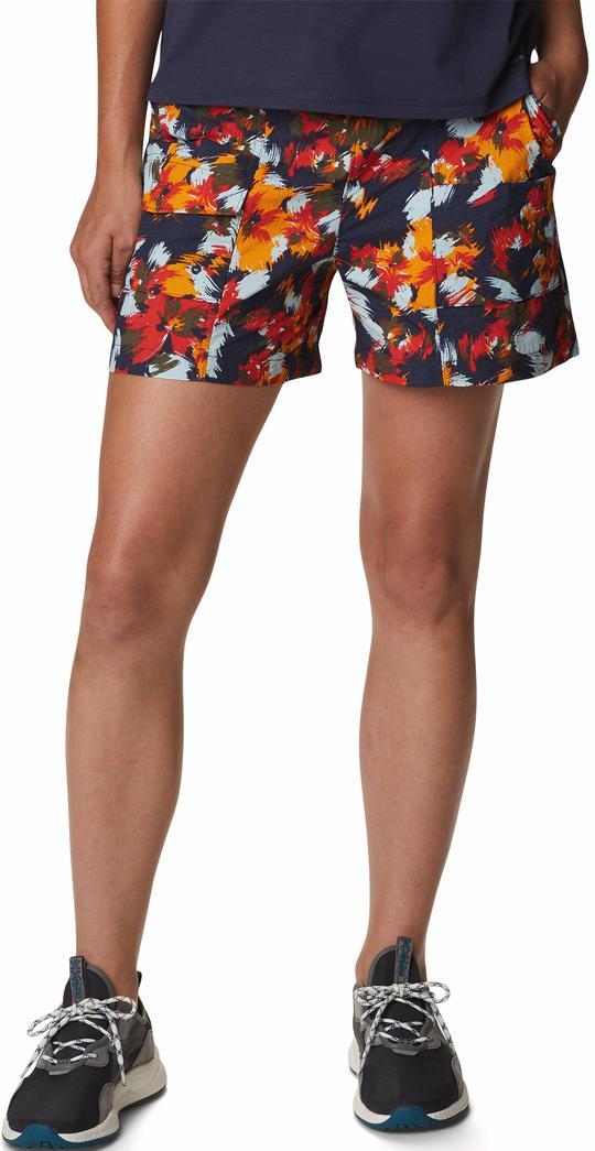 Summerdry Cargo Shorts, 5" Inseam - Womens - Nocturnal Typhoon Blooms Multi 1