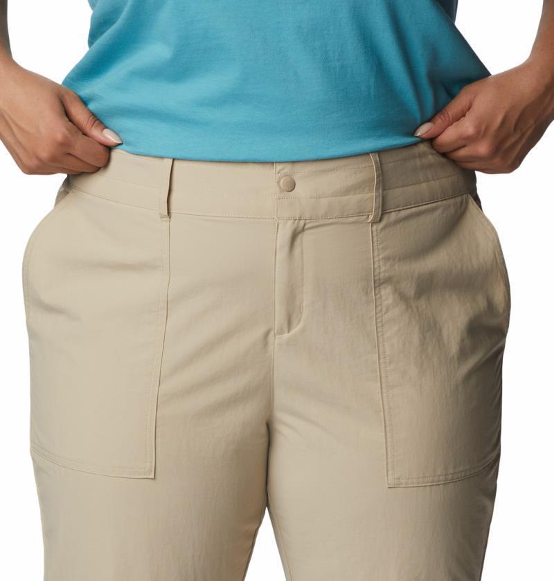 Summerdry Knee Pants - Plus - Womens - Ancient Fossil 4
