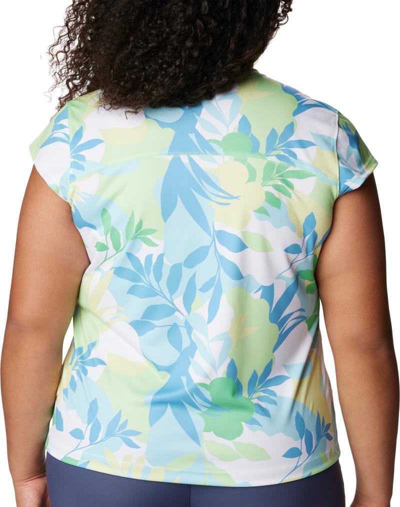 Summerdry SS Printed Tee - Plus - Womens - key west / floriated 1