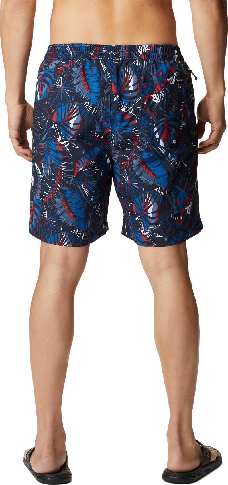 Summerdry Shorts, 6" Inseam - Mens - Bright Indigo King Palm Multi 4