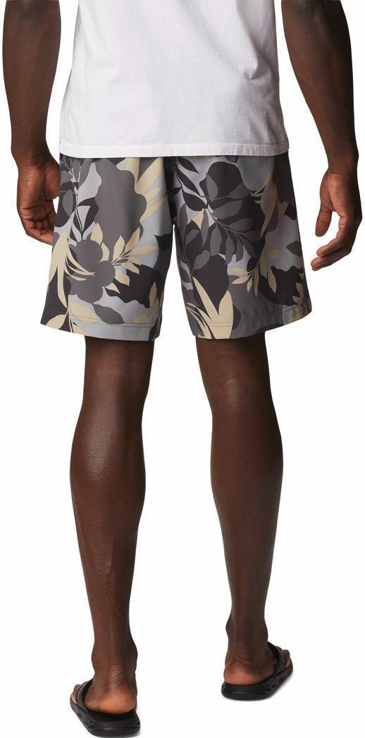 Summertide Stretch Printed Shorts, 6" Inseam - Mens - City Grey Floriated 2