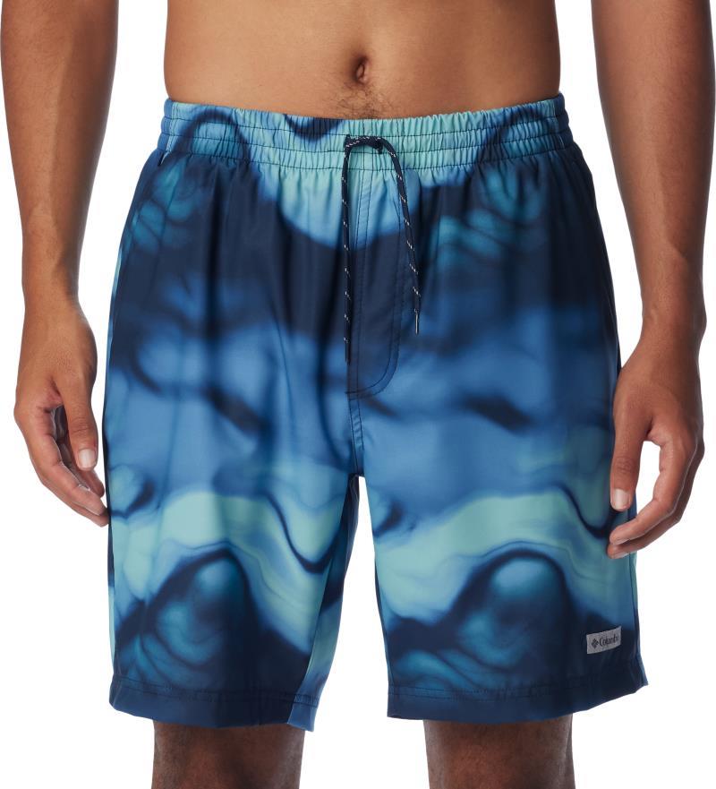 Summertide Stretch Printed Shorts, 8" Inseam - Mens - Collegiate Navy Undercurrent 4