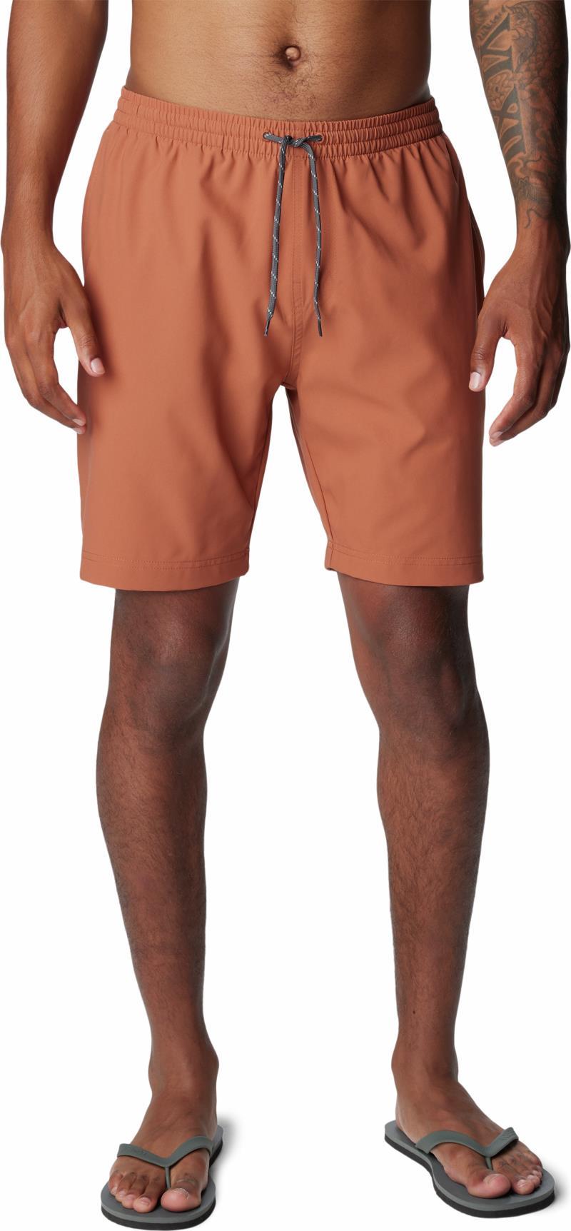 Summertide Stretch Shorts, 8" Inseam, Extended - Mens - Auburn 1