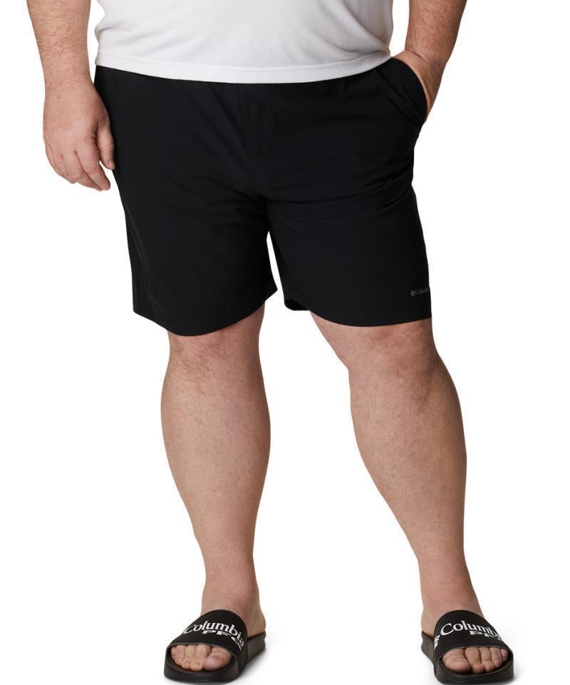 Summertide Stretch Shorts, 8" Inseam, Extended - Mens - Black 1