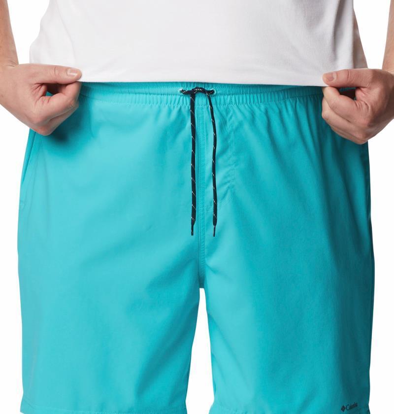 Summertide Stretch Shorts, 8" Inseam, Extended - Mens - Bright Aqua 4
