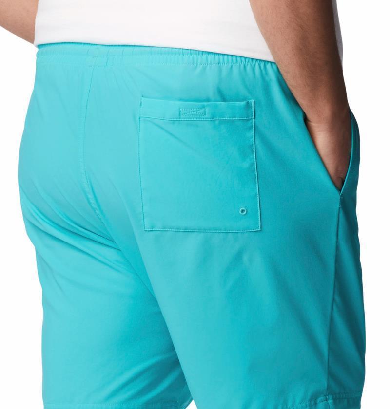 Summertide Stretch Shorts, 8" Inseam, Extended - Mens - Bright Aqua 5