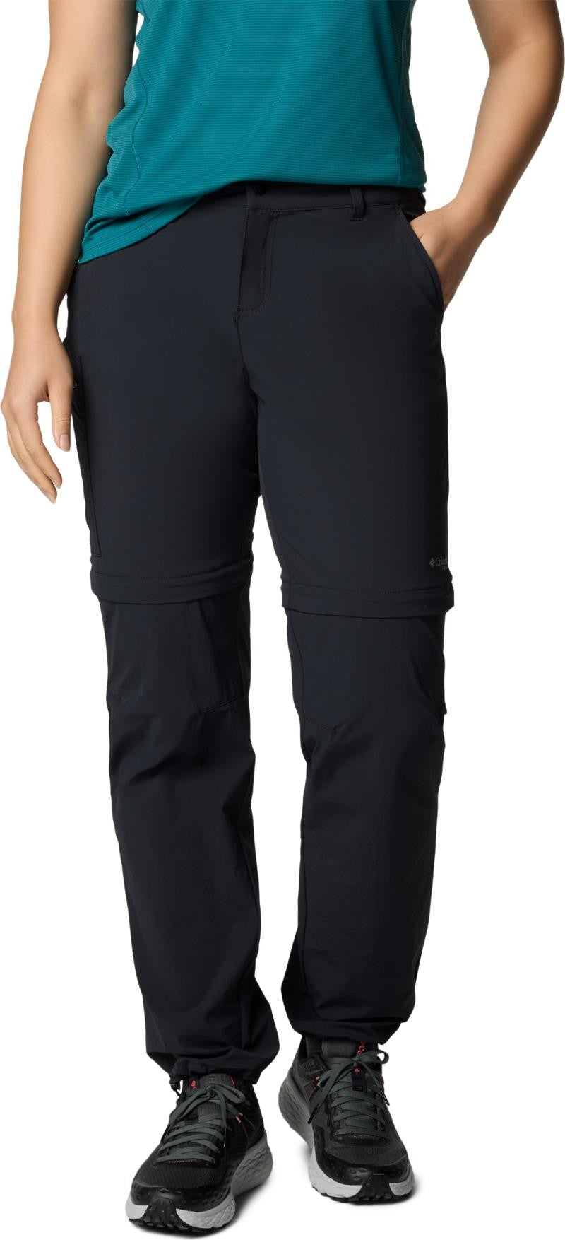 Summit Valley Convertible Pants II, Reg - Womens - black 1
