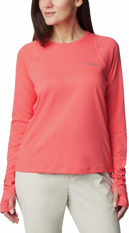 Summit Valley LS Crew - Womens - Juicy 1