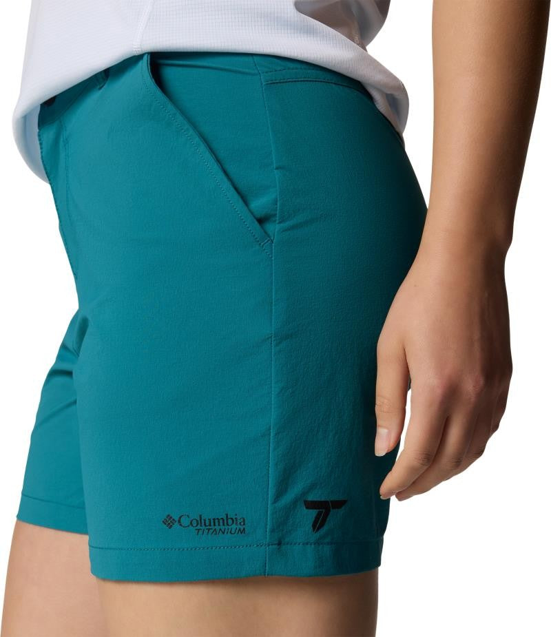 Summit Valley Shorts II, 7" Inseam - Womens - river blue 1