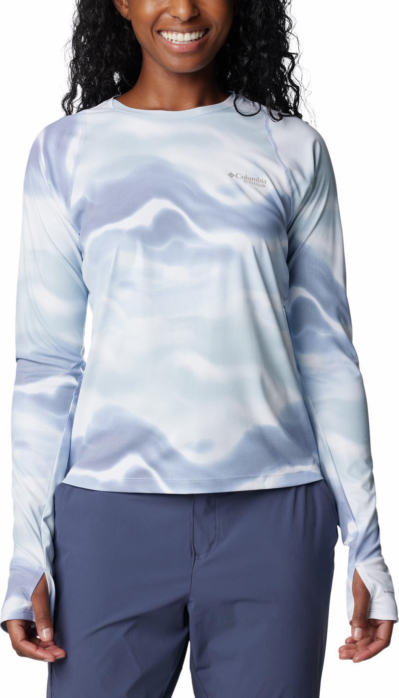 Summit Valley Sun Deflector LS - Womens - Whisper Undercurrent 1