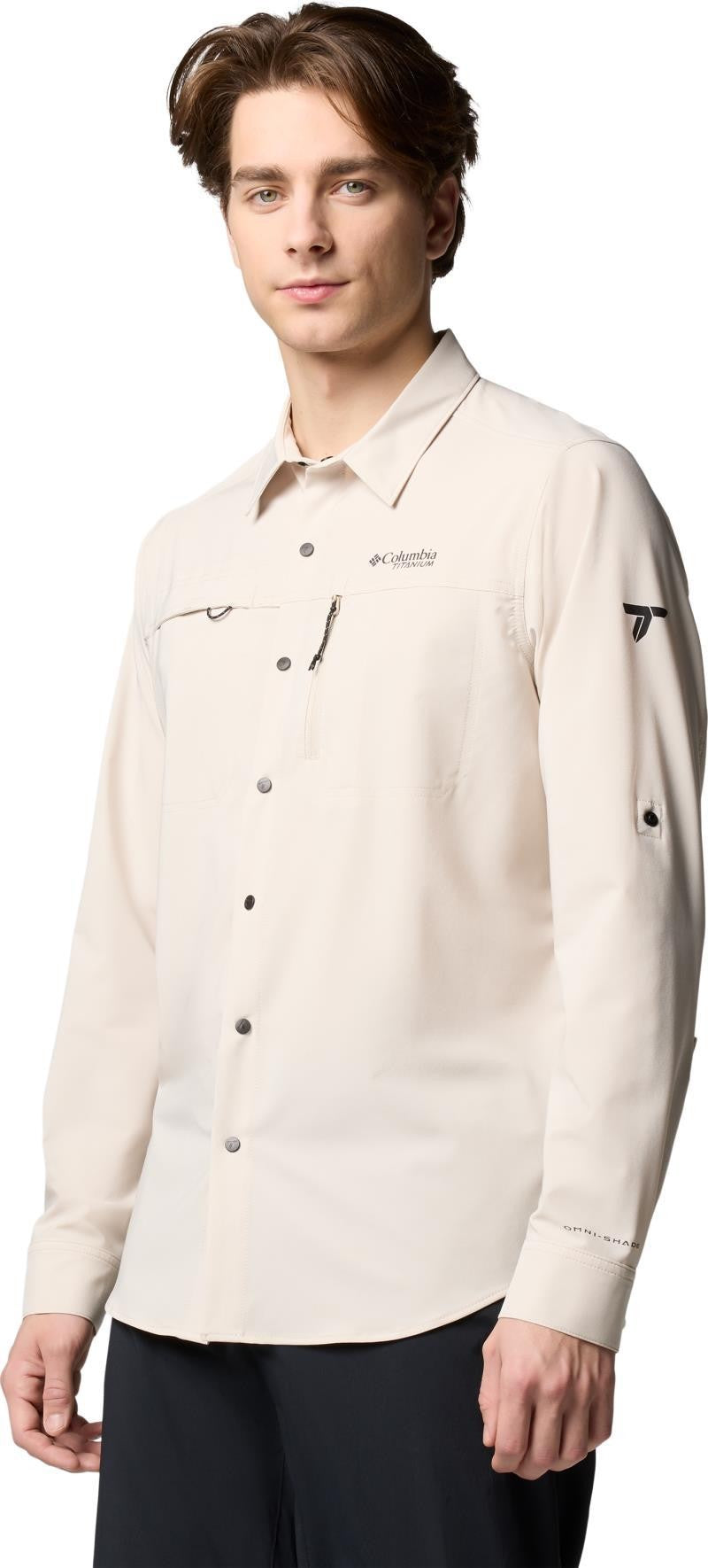 Summit Valley Woven LS Shirt, Tall - Mens - dark stone 1