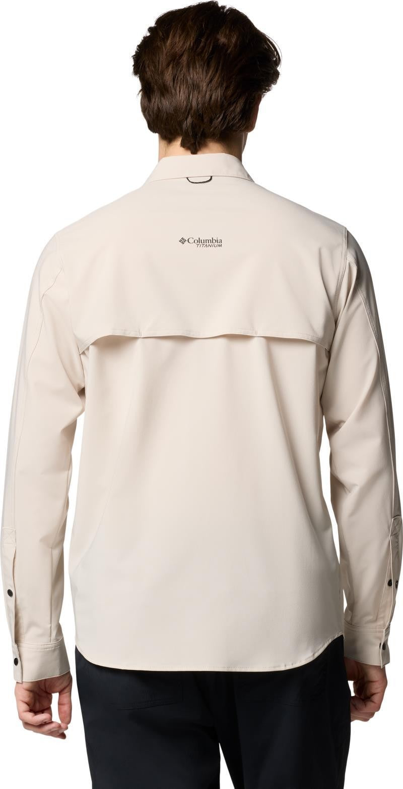 Summit Valley Woven LS Shirt, Tall - Mens - dark stone 1